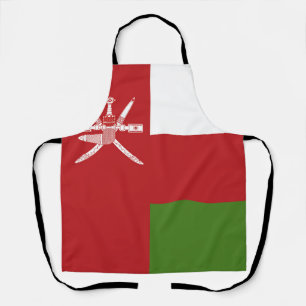 Oman flag apron