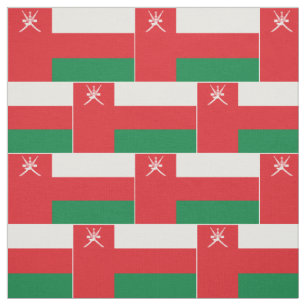 Oman Flag Fabric