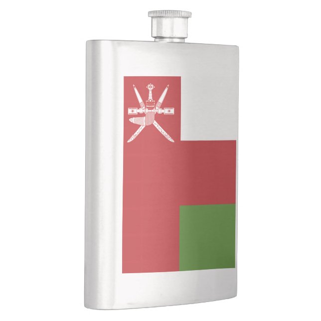 Oman flag hip flask (Right)