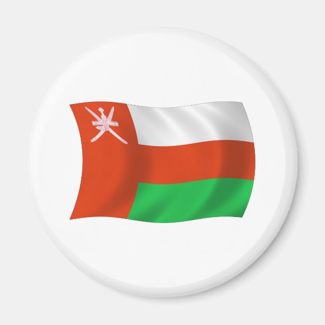 Oman Flag Magnet (Front)