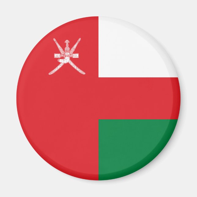 Oman Flag Magnet (Front)