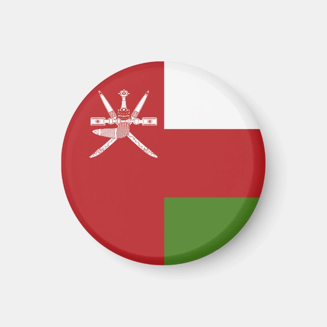 Oman flag magnet (Front)