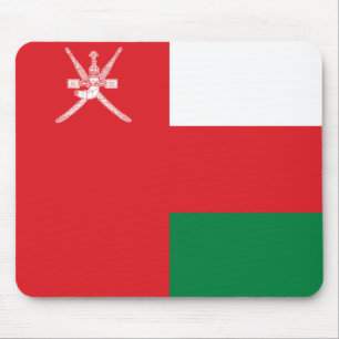Oman Flag Mouse Pad