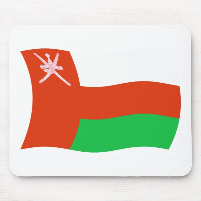 Oman Flag Mousepad (Front)