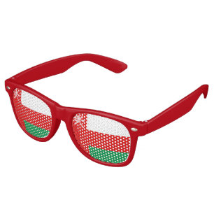 Oman Flag Retro Sunglasses