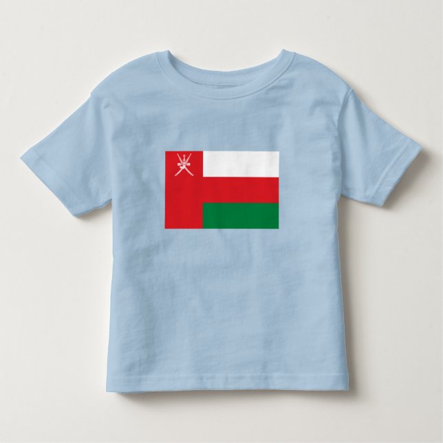 Oman Flag Toddler T-Shirt (Front)