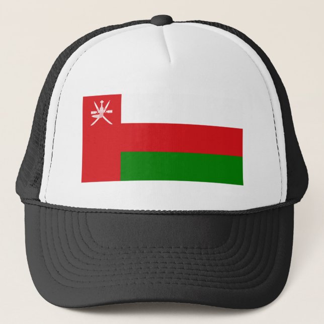 Oman Flag Trucker Hat (Front)