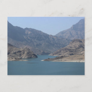 Oman - Landscape - Lake Postcard
