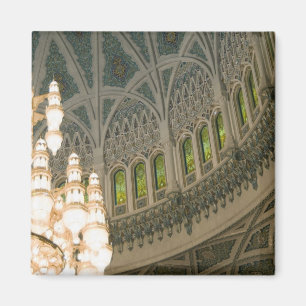 Oman, Muscat, Sultan Qaboos mosque Magnet