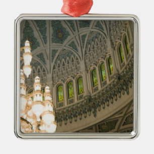 Oman, Muscat, Sultan Qaboos mosque Metal Tree Decoration