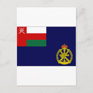 Oman Naval Ensign Postcard