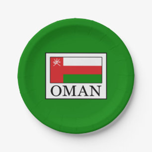 Oman Paper Plate