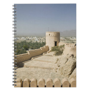 Oman, The Batinah Plain, Nakhal. Nakhal Fort, at Notebook