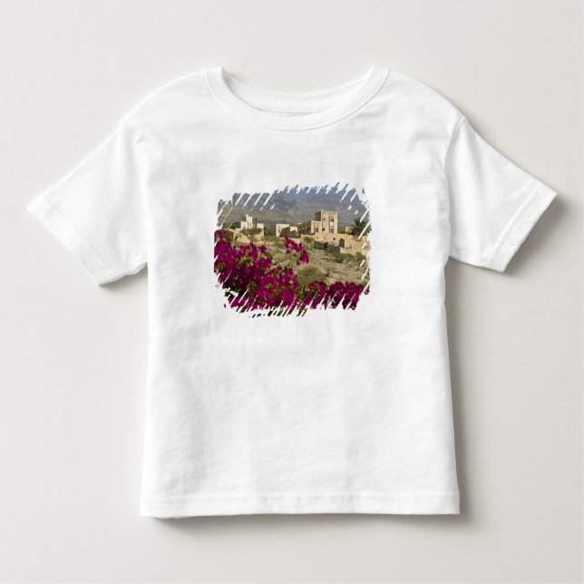 Oman, Western Hajar Mountains, Al Hamra. Town Toddler T-Shirt (Front)