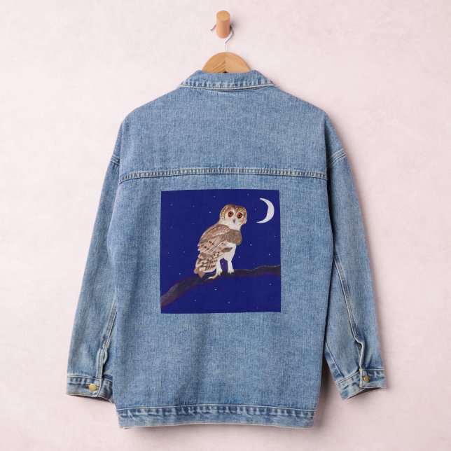 Omani Owl 🦉  Denim Jacket (Hangar)