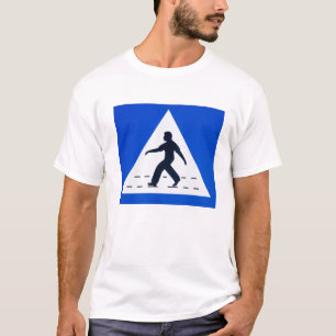 Omani pedestrian crossing sign - Muscat, Oman T-Shirt