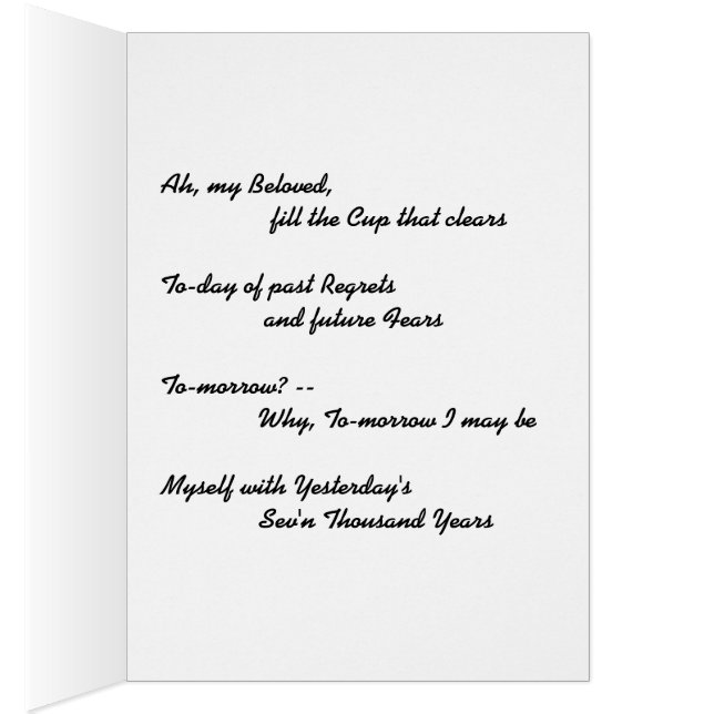 Omar Khayyam (Inside (Right))