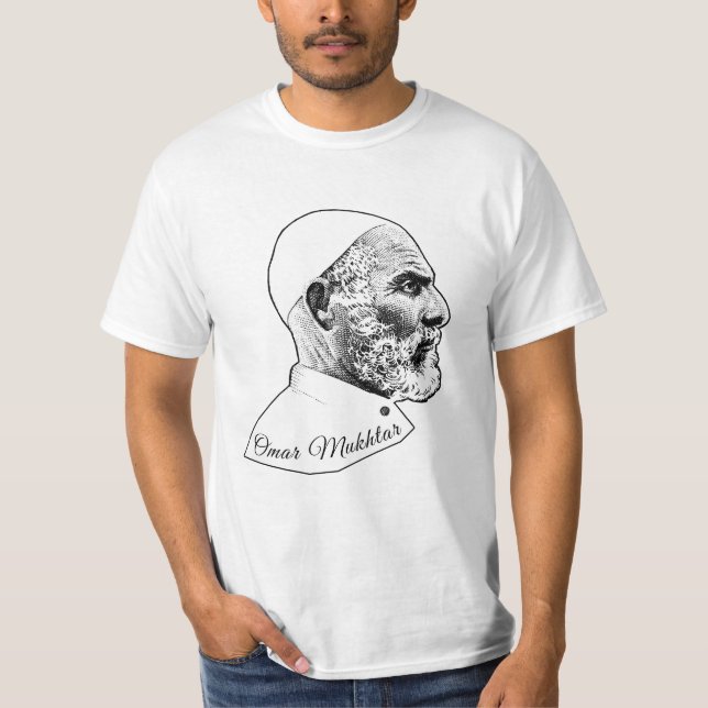 Omar Mukhtar T-Shirt (Front)