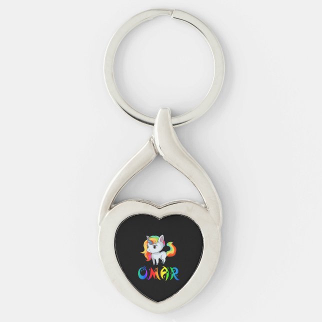Omar Unicorn Key Ring (Front)