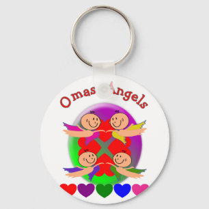 Omas Angels---Adorable Baby Angels Gifts Key Ring
