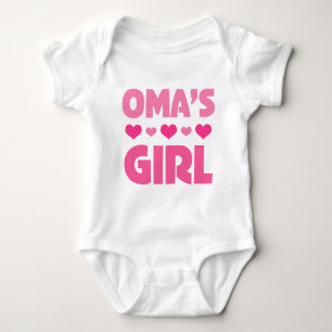 Omas Girl Baby Bodysuit