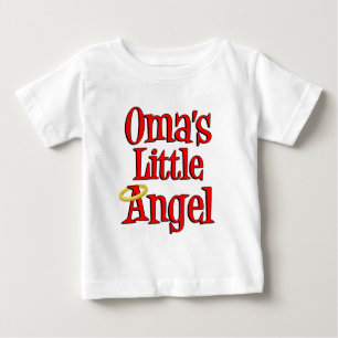 Oma's Little Angel Baby T-Shirt