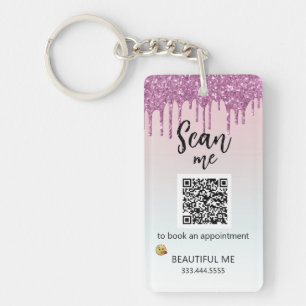 *~* Ombre AP36 QR Promo Logo Acrylic Keychain