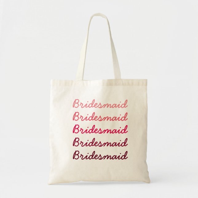 Ombre Bridesmaid Tote (Front)