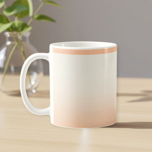 Ombre ceramic cup