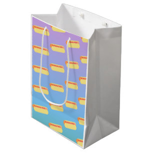 Ombre Cook Out Hot Dog Party Medium Gift Bag