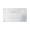 Ombre Dusty Blue Frosted Foil Wedding Table Number
