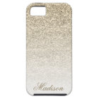 Ombre Gold Glitter iPhone 5/5s Case