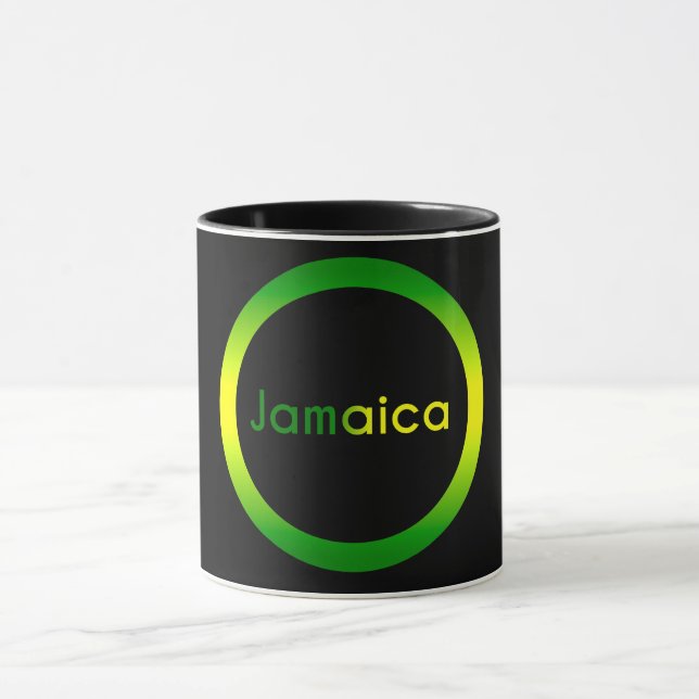 Ombre Jamaica  Mug (Center)