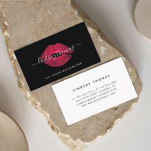 Ombre Lips Signature Business Card