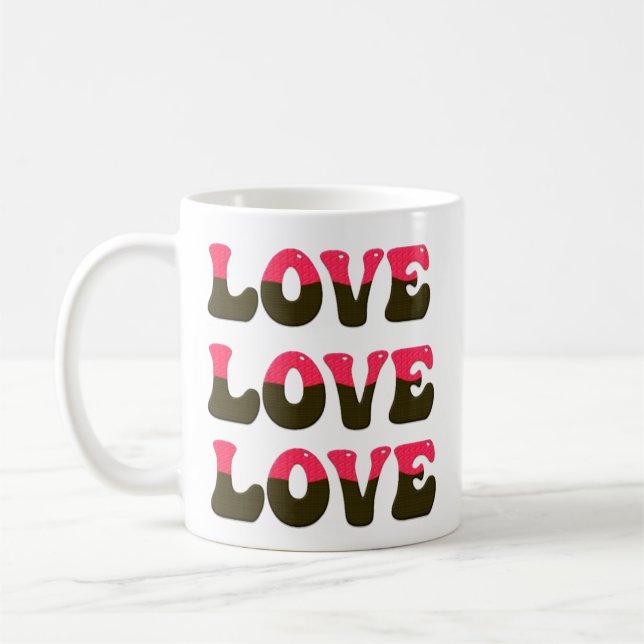Ombre Love Coffee Mug (Left)