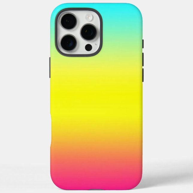 Ombre Magical Unicorn Rainbow Colours Case-Mate iPhone Case (Back)