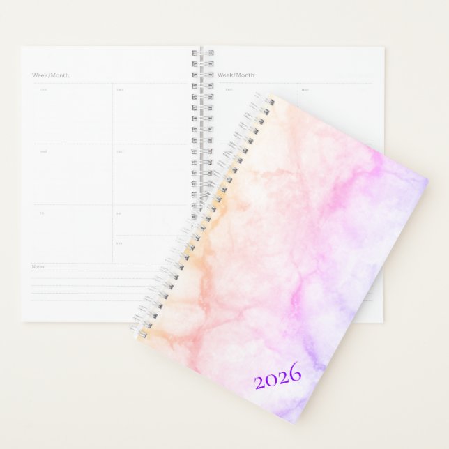 Ombre Marble 2026 Planner (Display)