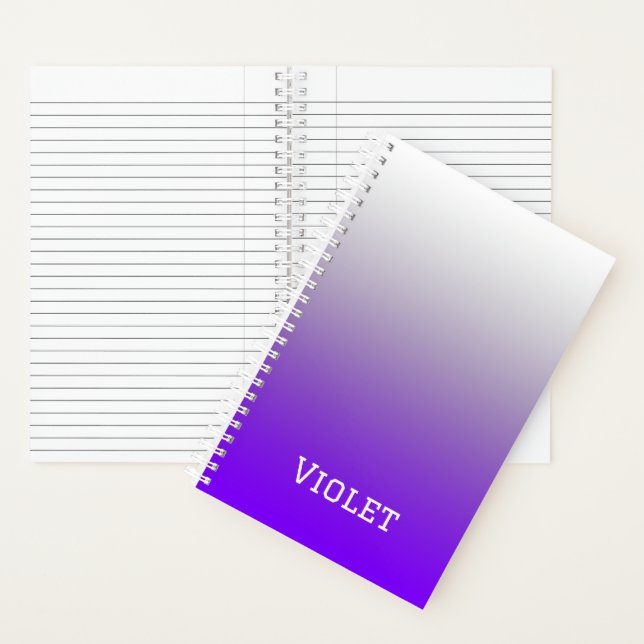 Ombre Notebook (Inside)
