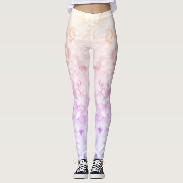 Ombre Pastel Leggings (Front)
