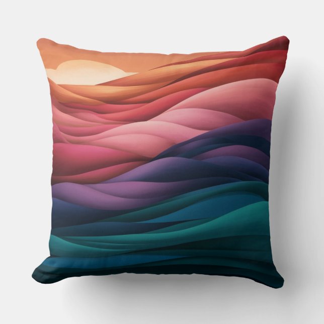 Ombre Pattern Cushion (Front)