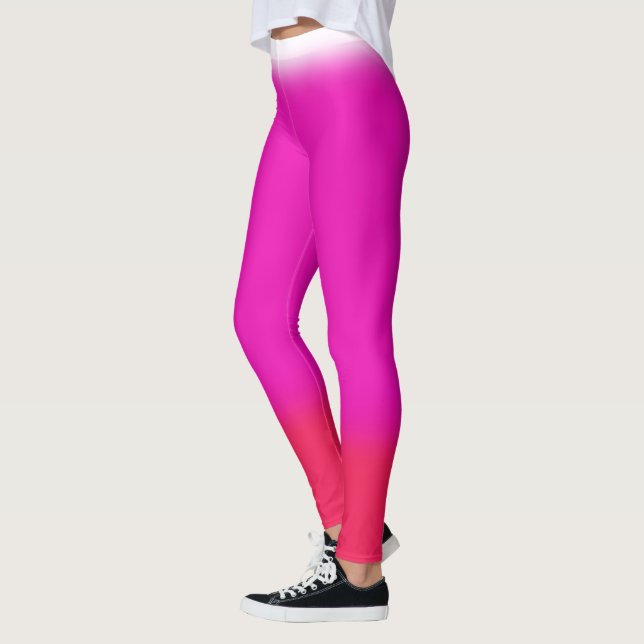 Ombre Pinks Leggings (Left)