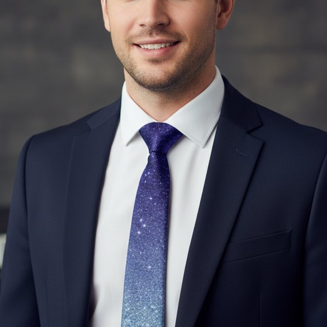 Ombre Purple Violet Trendy Glitter Tie (Creator Uploaded)