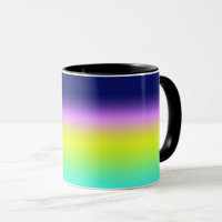 Ombre purple yellow green spring summer colours ri