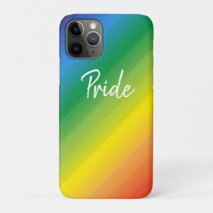 Ombre Rainbow LGBTQ Pride Colourful iPhone 11 Pro Case