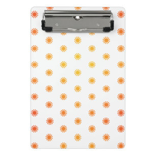Ombre Sunburst Dot Mini Clipboard - L