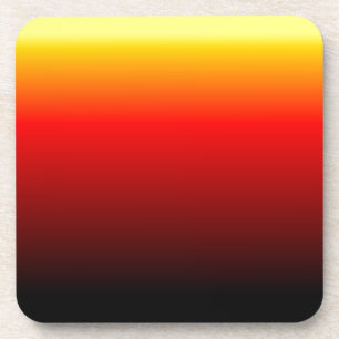 Ombre Sunset Coaster