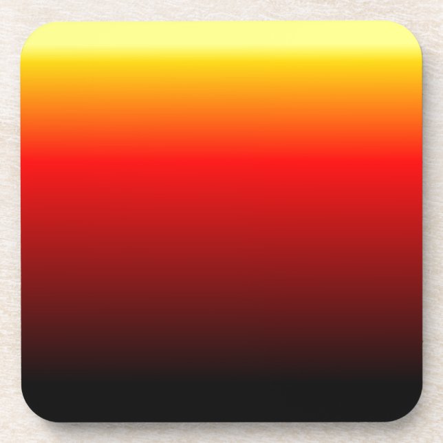 Ombre Sunset Coaster (Front)