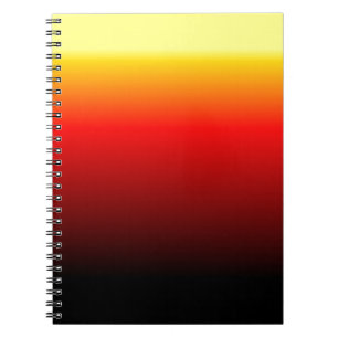 Ombre Sunset Notebook