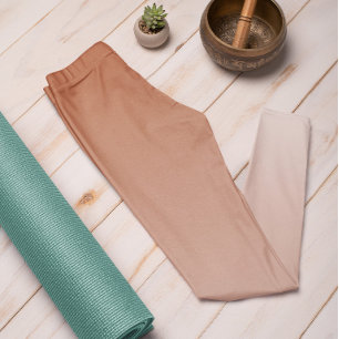 Ombre Trend Colour Burnt Copper - Pastel Leggings