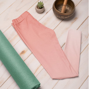 Ombre Trend Colour Coral Sunset - Pastel Leggings